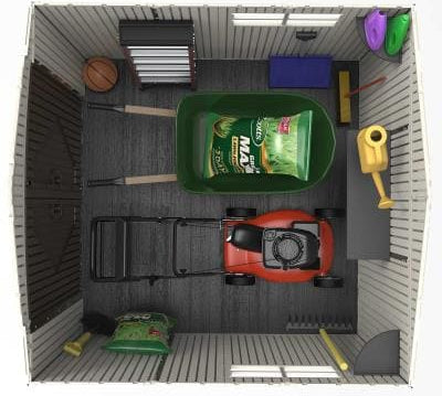 Todo completamente organizado en tu patio o jardín por un precio muy bajo - Lifetime