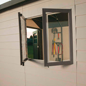 Galpão de jardim com piso e janelas 11 m2 - 92310