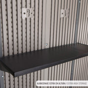 Galpão de jardim com piso e janelas 5,9 m² - 92318