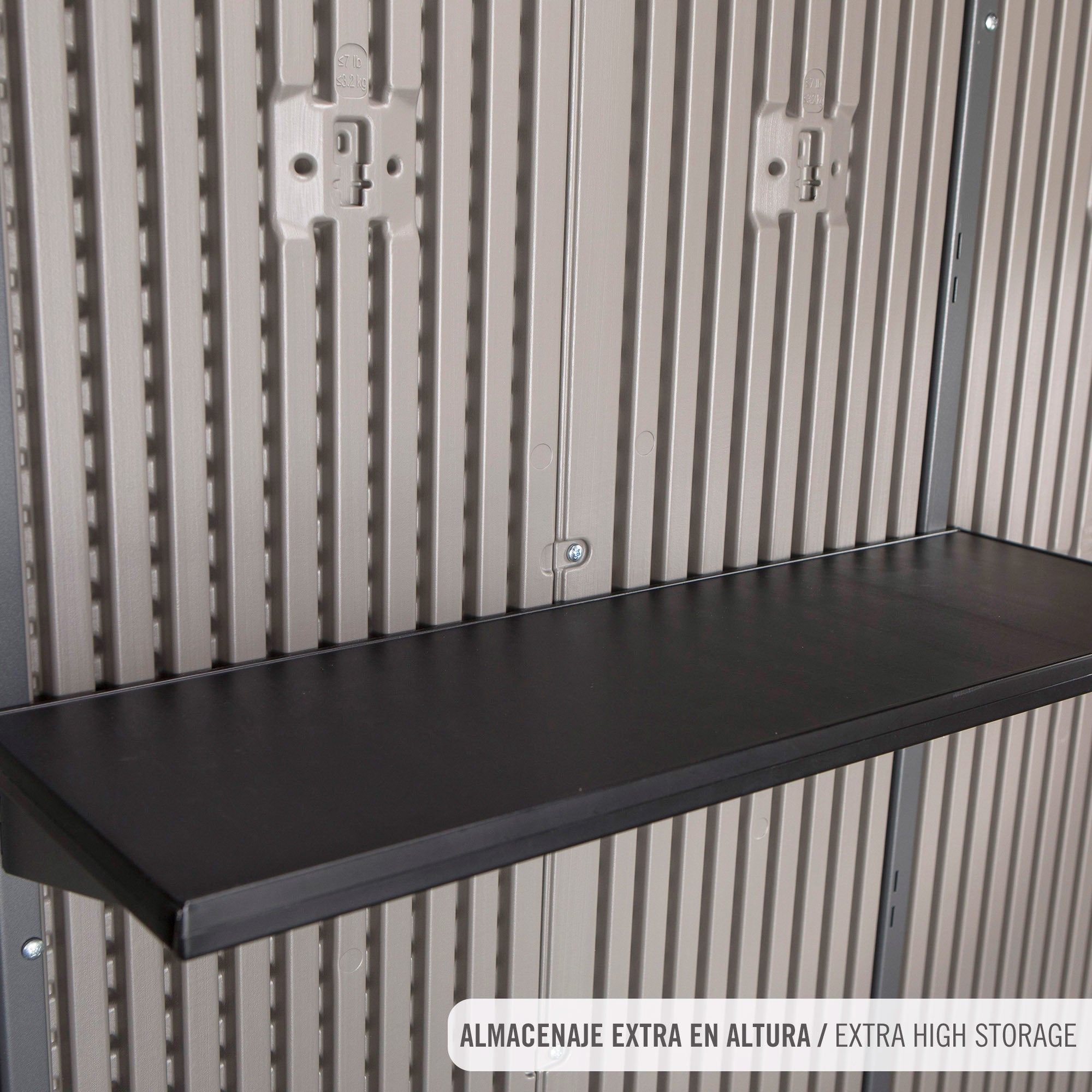 Galpão de jardim com piso e janelas 5,9 m² - 92318