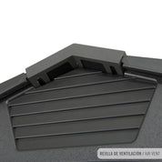 Galpão de jardim com piso e janelas 5,9 m² - 92318