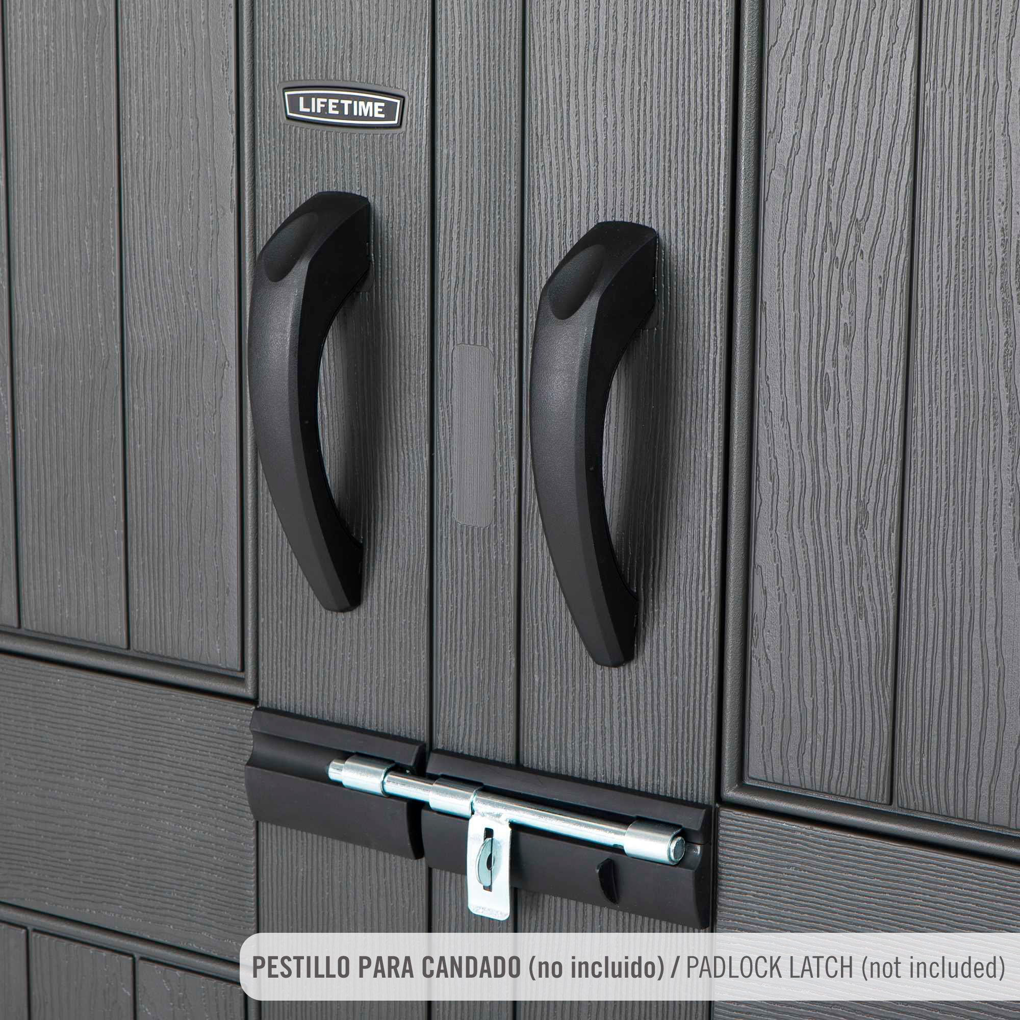 Galpão de jardim com piso e janelas 7,8 m² - 92319