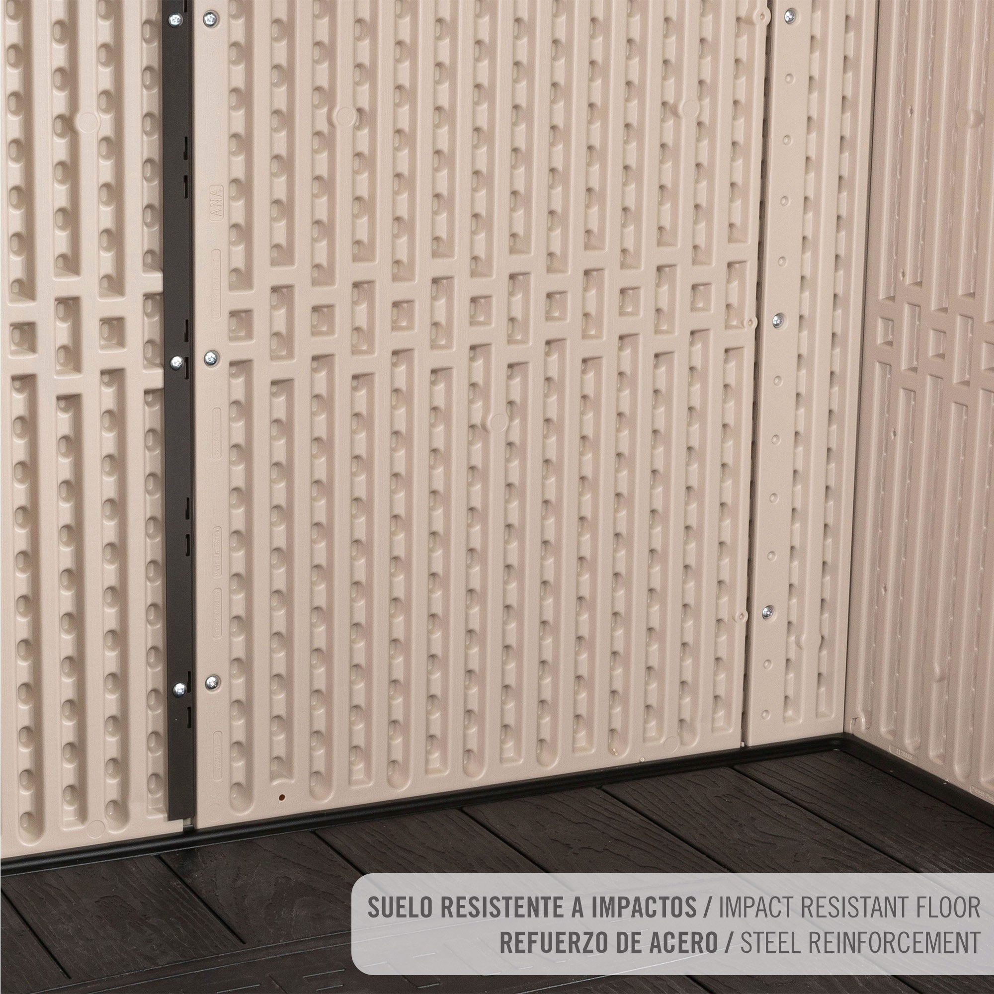 Armario exterior vertical Rough Cut 1.500 l - 92315 - Lifetime