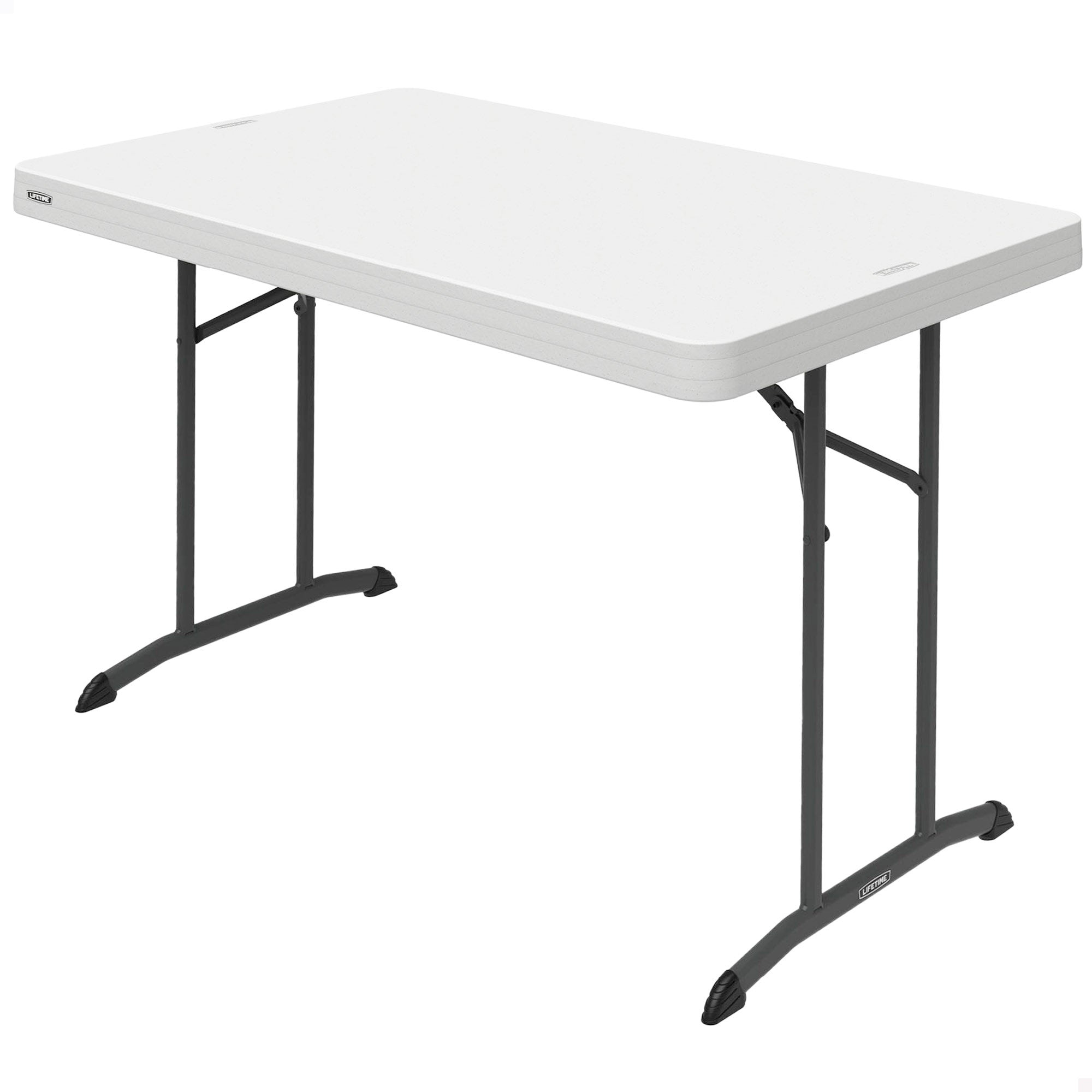 Mesa rectangular plegable blanca 122 x 76 x 74 cm - 92211 - Lifetime