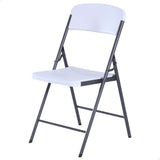 Cadeira dobrável branca máx. 110kg - 92125