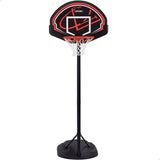 Cesta de basquete juvenil com altura ajustável 165/222 cm - 92402