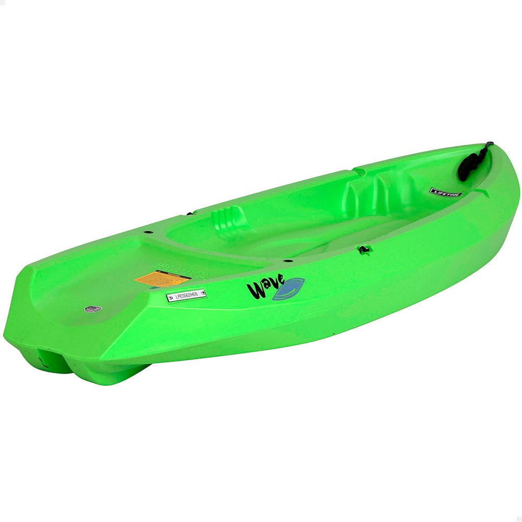 Kayak rígido juvenil verde con remo +5A - 92407 - Lifetime