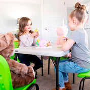 Mesa baja plegable infantil crema - 61 x 61 x 53,5 cm - 92209 - Lifetime