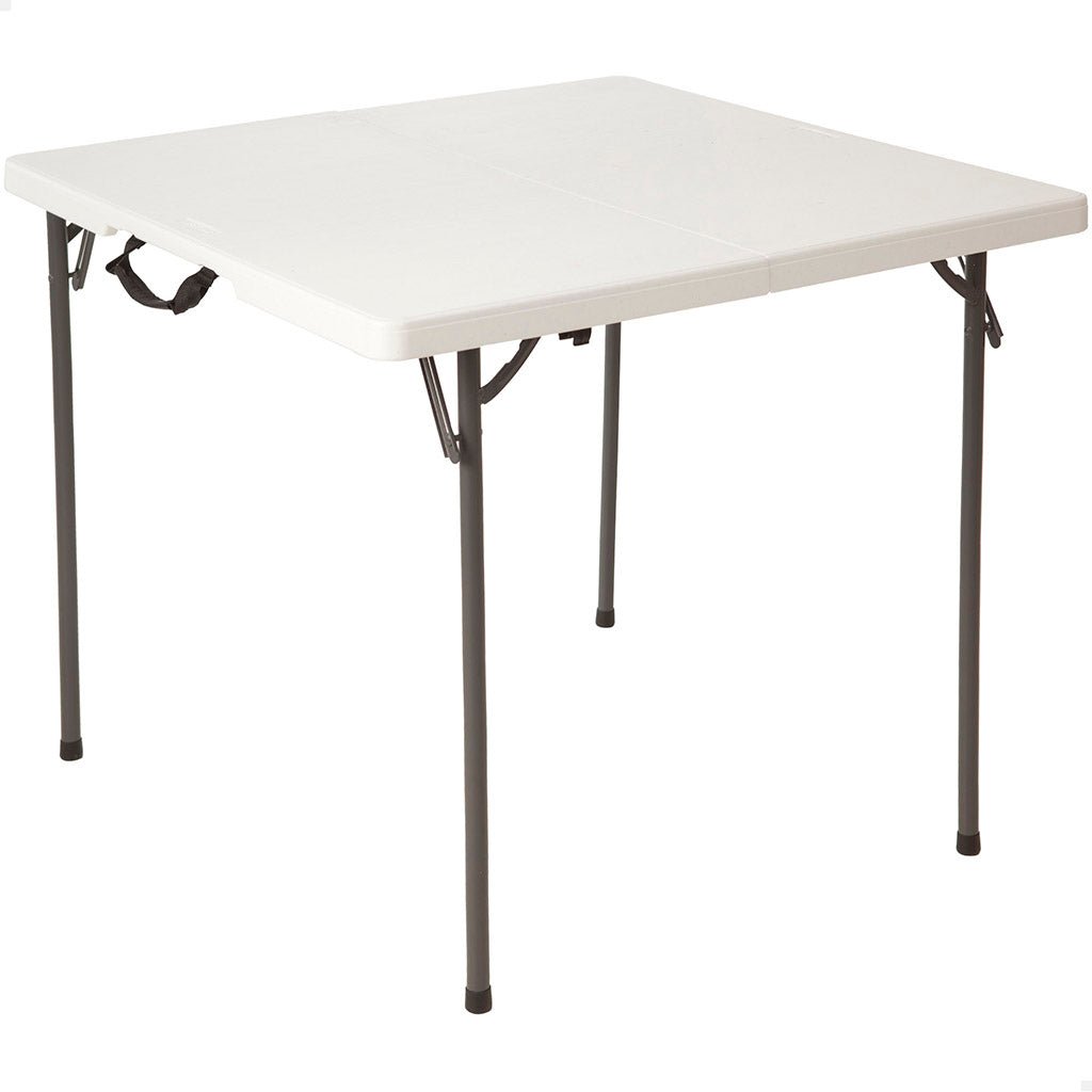 Mesa cuadrada plegable blanco - 86 x 86 x 74 cm - 92103 - Lifetime