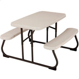 Mesa de piquenique dobrável retangular para crianças 82,5 x 90 x 53,5 cm - 92203