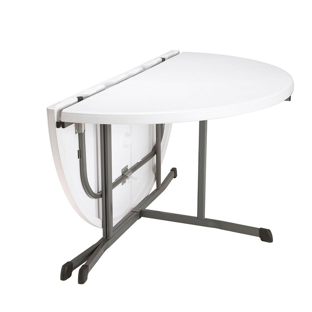 Mesa redonda plegable blanco - Ø152 x 75,5 cm - 92115 - Lifetime