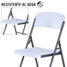 Silla plegable portátil blanco máx. - 110 kg - 92112 - Lifetime