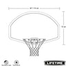 Tablero de baloncesto - 112 x 72 cm - 92403 - Lifetime